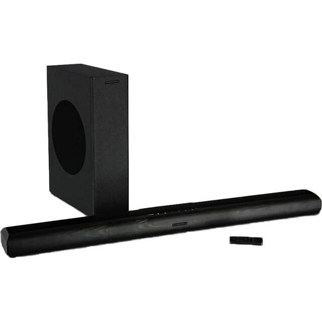 Wharfedale Vista 200S Soundbar With Subwoofer In Black