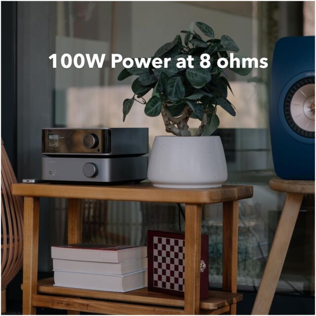 Wiim Vibelink Stereo Amplifier Space Grey