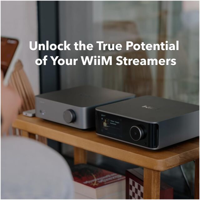 Wiim Vibelink Stereo Amplifier Space Grey
