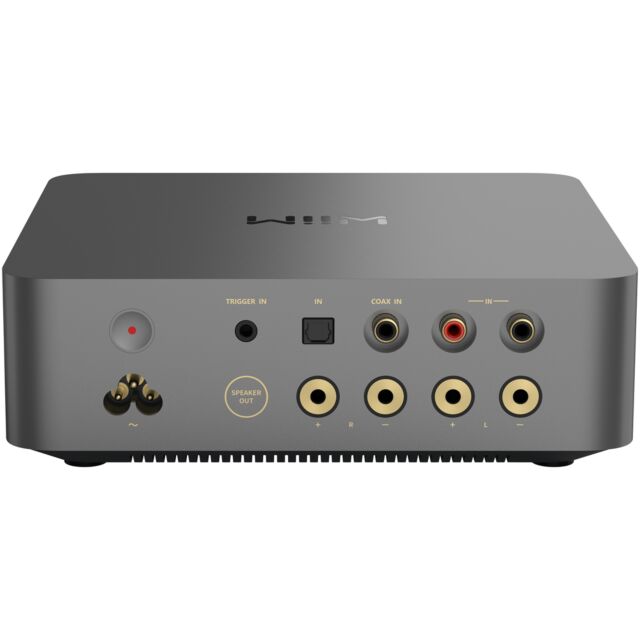 WiiM Vibelink Stereo Amplifier with ULTRA Music Streamer Space Grey