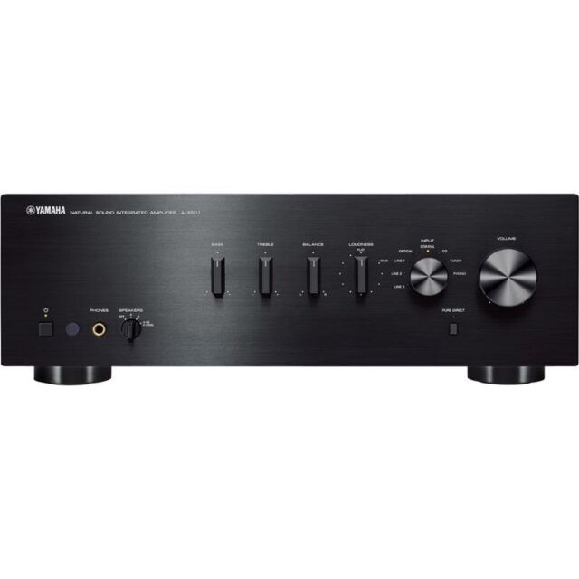Yamaha AS501 MK2 Integrated Stereo Amplifier In Black