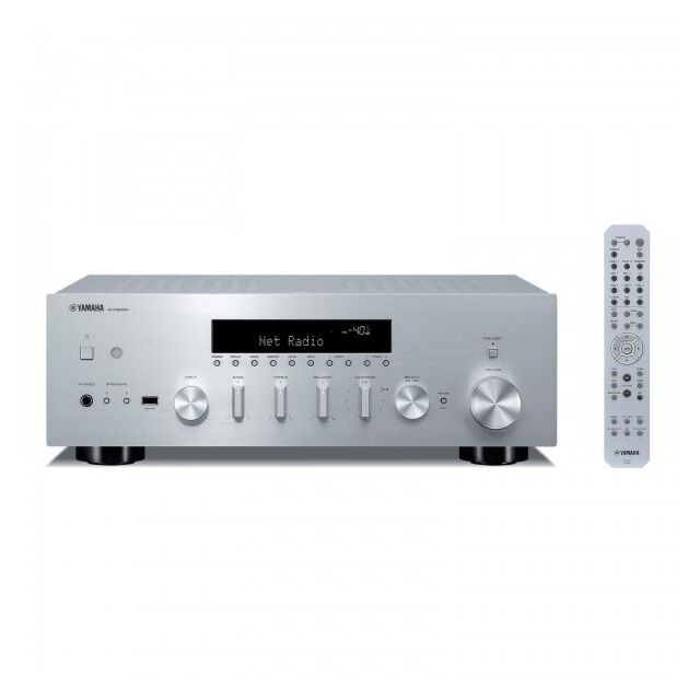 YAMAHA RN600A Network Stereo Receiver in Silver