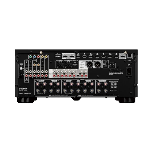 YAMAHA RX-A6A 9.2 Channel Dolby Atmos Av Receiver Black