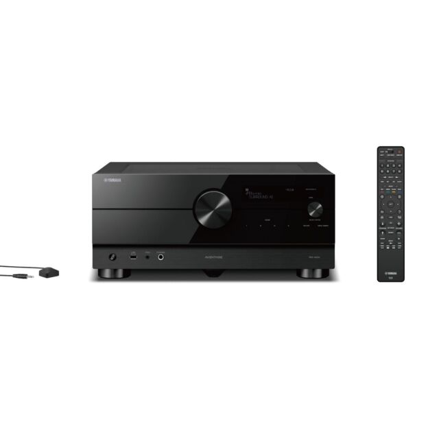 YAMAHA RX-A6A 9.2 Channel Dolby Atmos Av Receiver Black