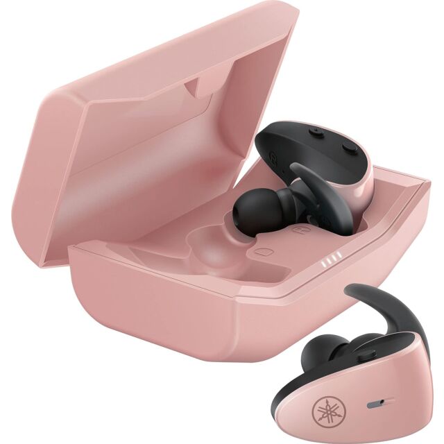 Yamaha TW-ES5A True Sound Wireless Earbuds Pink
