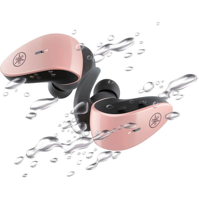 Yamaha TW-ES5A True Sound Wireless Earbuds Pink