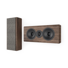 Acoustic Energy AE307MK2 LCR On Wall Speaker (Single) in Walnut Veneer