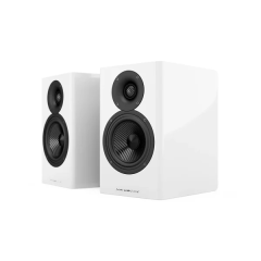 Acoustic Energy AE500 Standmount Loudspeakers (Pair) in Piano Gloss White