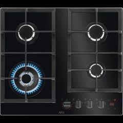 AEG HKB64450NB 60cm Gas Hob - Black