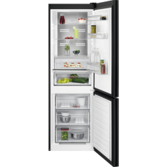 AEG RCB732E7MG 59.5cm 60/40 Fridge Freezer - Black