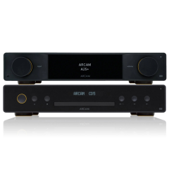 Arcam A25+ Radia Amplifier And CD5 CD Player Bundle Black