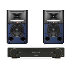 Arcam A5+4309BK Amp With 4309 Speakers Pair Bundle - Black