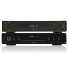 Arcam A5+ Radia Amplifier And CD5 CD Player Bundle Black