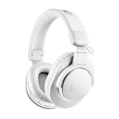 Audio-Technica ATH-M20XBT Wireless Over-Ear Headphones in White