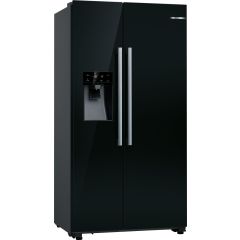 Bosch KAD93ABEP American Style Fridge Freezer Black