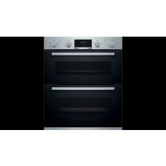 Bosch NBS533BS0B Series 4 Built-Under Double Electric Oven