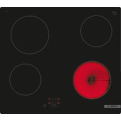 Bosch PKE61RAA8B Serie 2 Electric hob 60 cm Black surface mount without frame