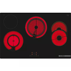 Bosch PKH811BB1D 80cm Electric Ceramic Hob Black