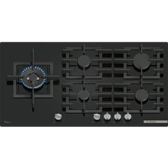 Bosch PPM9A6I40 90cm Built-In Black Gas Hob
