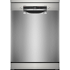 Bosch SMS4EKI06G Brushed Steel Dishwasher with Anti-Fingerprint Finish