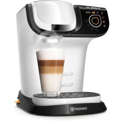 Bosch TAS6504GB Tassimo My Way by Bosch Hot drinks machine with Brita water filtration - White