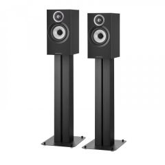 Bowers + Wilkins 607S3BK-FS600S3BK Bookshelf Speakers (Pair) With Stands Black