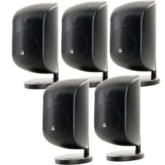 Bowers & Wilkins M-1 Satellite 5.0 AV Speaker Package in black
