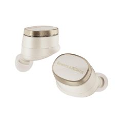Bowers & Wilkins Pi8  Dove White – High-Fidelity True Wireless Earbuds with aptX, 24-Bit Audio, and Advanced Noise Cancellation