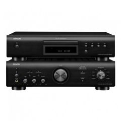 DENON PMA600NE-DCD600NEBK Integrated Amp With CD Player Black