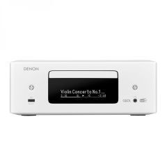 Denon CEOL RCD-N12 DAB Hifi Network CD Receiver With Dab+ Bluetooth in White