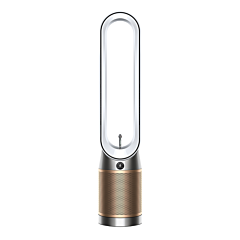 Dyson TP14 Purifier Fan with Voice Control and New Find+Follow air projection - White/Gold