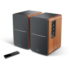 Edifier R1280TS Powered Bookshelf Speakers with Sub Output - Maple