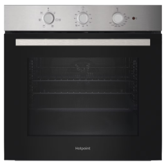 Hotpoint HO235HXUK Class 1 Single Fan Oven - Diamond (Steam) Cleaning - Multifunction 5 - 71L With 3