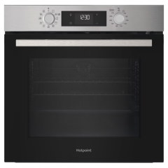 Hotpoint HO278PXUK Class 2 Single Fan Oven - Dual Clean (Pyro & Hydro) - Multifunction 8 - 71L With 