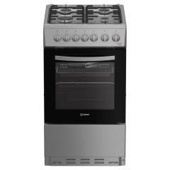 Indesit I5G3PMX Dual Fuel Single Cooker 50CM - 60L with Auto Ignition