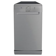 Indesit IN2FE10CS90SUK Dishwasher: slim, silver colour - IN2FE10CS90SUK