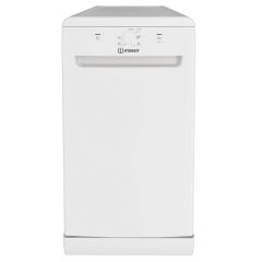 Indesit IN2FE10CS90WUK slim Dishwasher, white colour - IN2FE10CS90WUK
