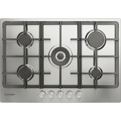 Indesit THP751WIXI1 THP 751 W/IX/I 1 75cm 5 Burner Gas Hob