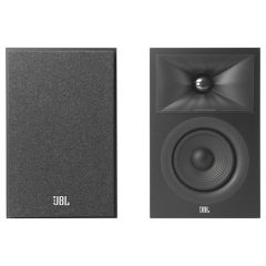 JBL STAGE 240B 2 Way 4.5 Inch Bookshelf Speakers Pair in Black