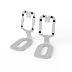 Kanto SU2W Kanto Su2 Rear-Mounted Desktop Stands White