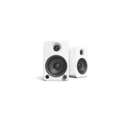 Kanto YU4 Powered Bookshelf Speakers with Bluetooth 4.0 in Matte White
