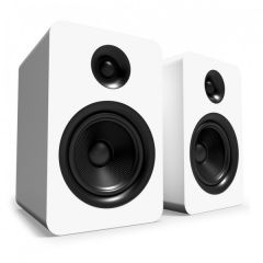 Kanto YU6MW-FG YU6 Powered Bookshelf Speakers - Matte White