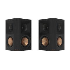 Klipsch RP-502S II Dipole Surround Speakers in Ebony Enveloping Surround Sound with Precision