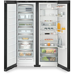 Liebherr XRFSF5240 677L No Frost Silver Side by Side Fridge Freezer
