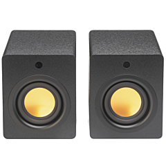 Mitchell Acoustics Ustream Cube Active stereo wireless Speakers - Black