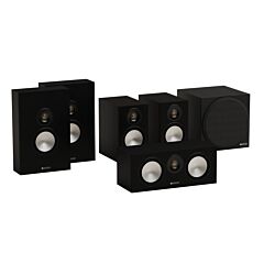 Monitor Audio Bronze 50 with On Wall 7G Home Cinema all in one Speakers Package Black