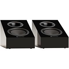 Monitor Audio SILVERAMS8G-BK Silver 8G Dolby Atmos Enabled Speakers Pair High Gloss Black (SS8GAMSBG
