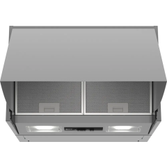 Neff D64MAC1X0B 60cm, 3 speed, push buttons, LED lights, high extraction rate. Optional Recirculatin