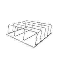 Ninja XSKOGXLRBRKEU Woodfire XL Electric BBQ Rib Rack - Silver