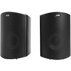 Polk ATRIUM4BK All-weather Outdoor Loudspeakers Pair Black
